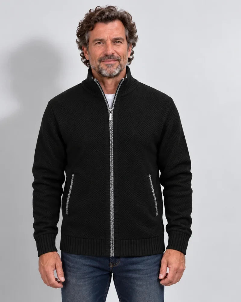 Gilet zippé en maille doublé polaire - Nordic