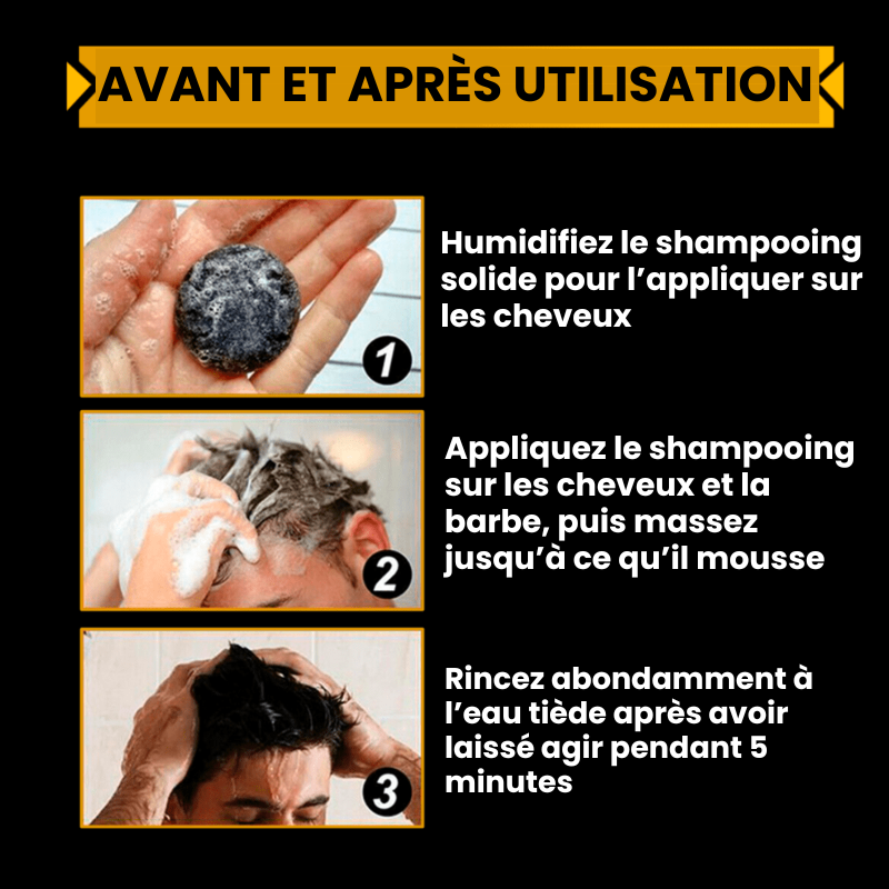 Shampooing Solide au Charbon de Bambou – Ruby