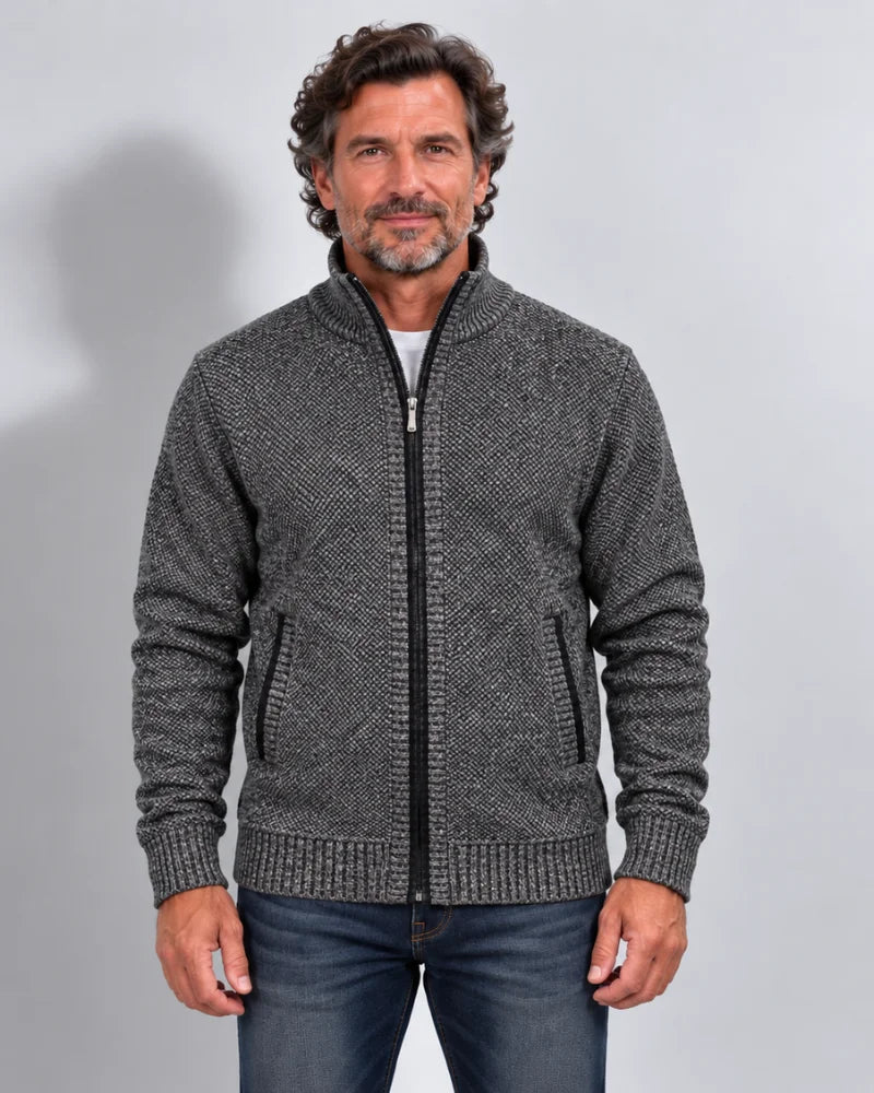 Gilet zippé en maille doublé polaire - Nordic