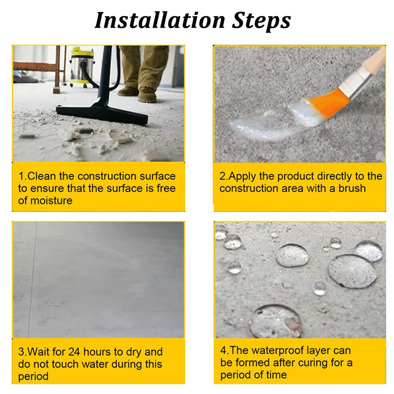 RYO | Dichtungsmittel für Infiltrationen und Lecks + Gratis Pinsel