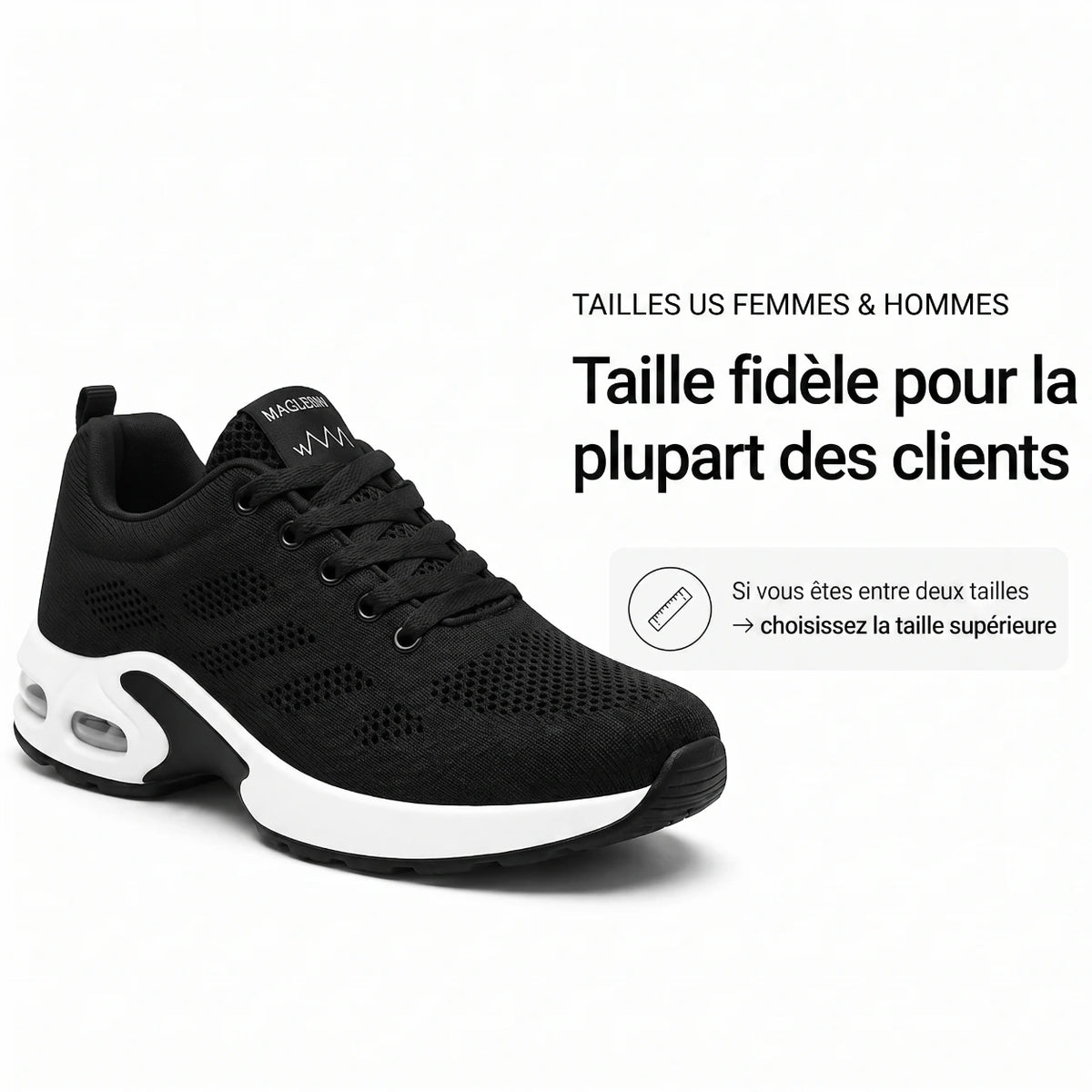 OrthoWalk™ – Chaussures de travail 12 h pour soulager les douleurs aux pieds, genoux & dos
