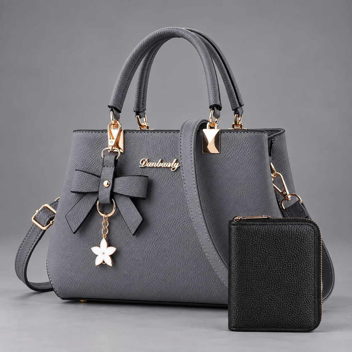 Caline | Ensemble de sacs à main 2 pièces pour femme – Cabas & portefeuille