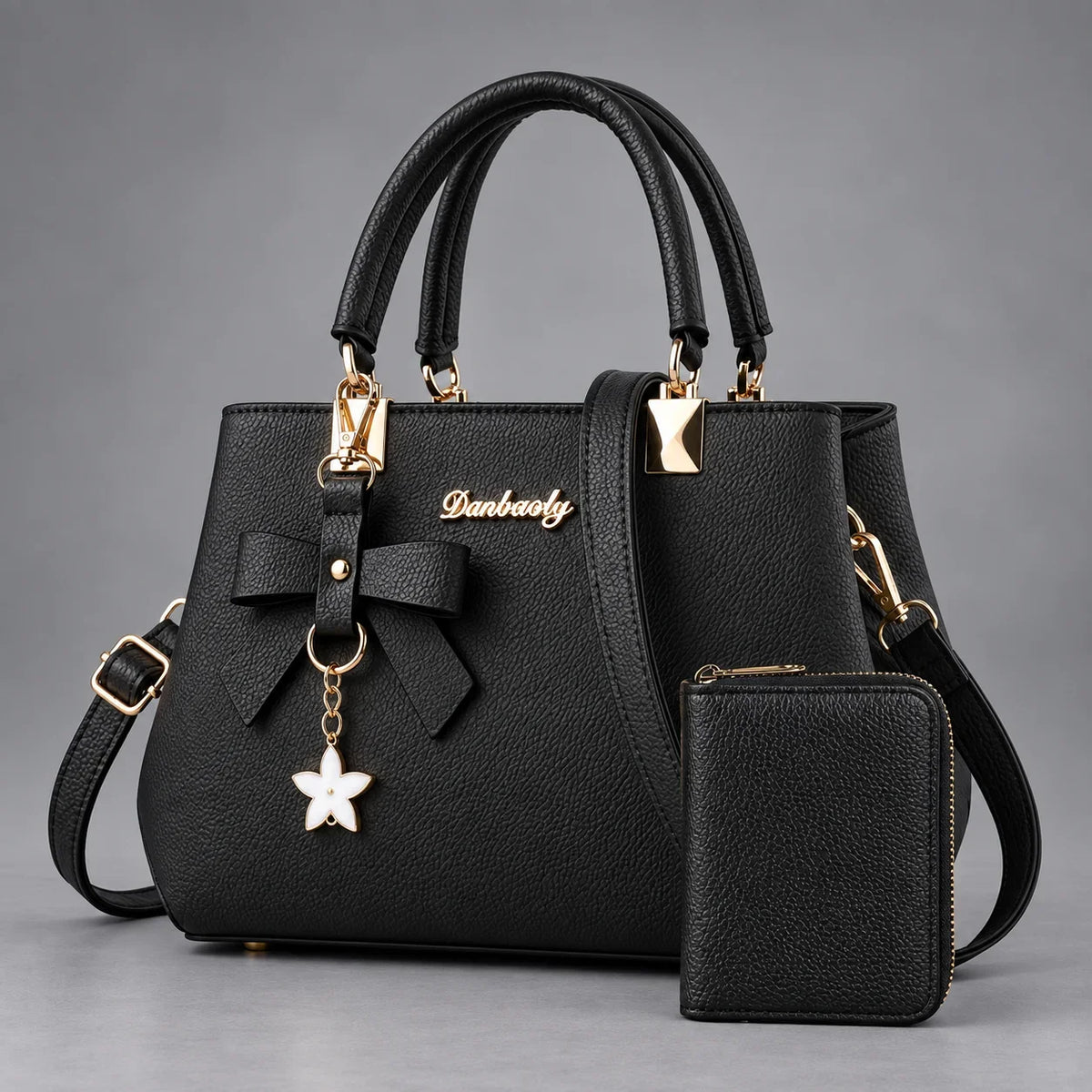 Caline | Ensemble de sacs à main 2 pièces pour femme – Cabas & portefeuille