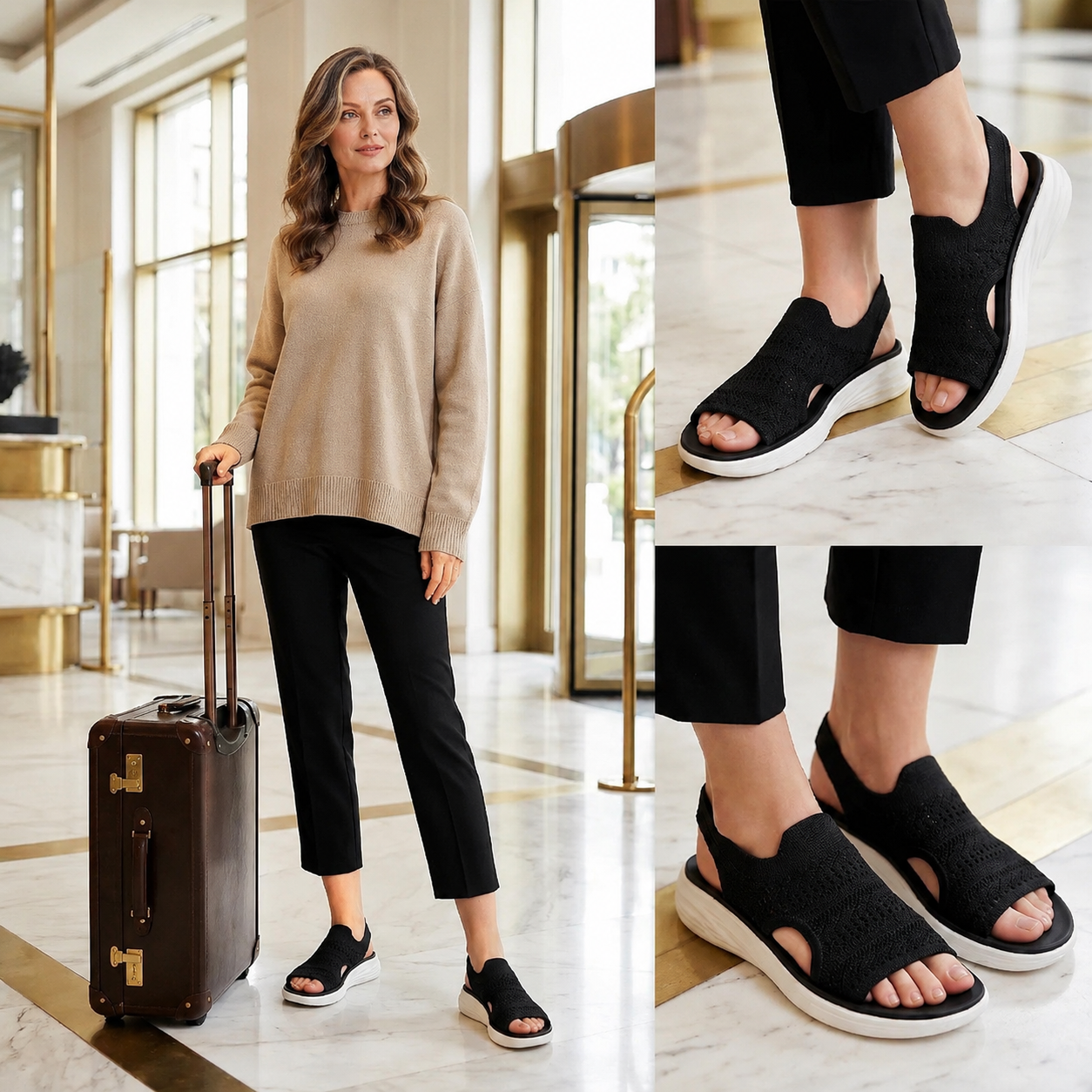 Sandales orthopédiques pour femme – Lorena