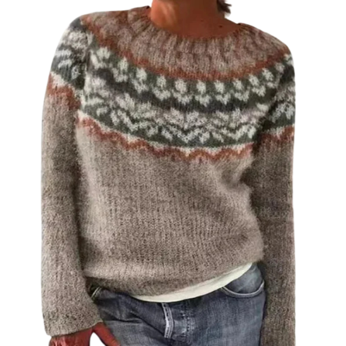 Pull Classique en Maille pour Femme Helena