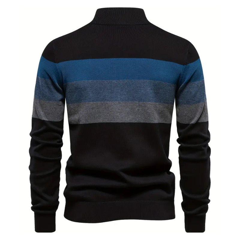 Refined Herren-Pullover mit Reißverschluss - Valentin