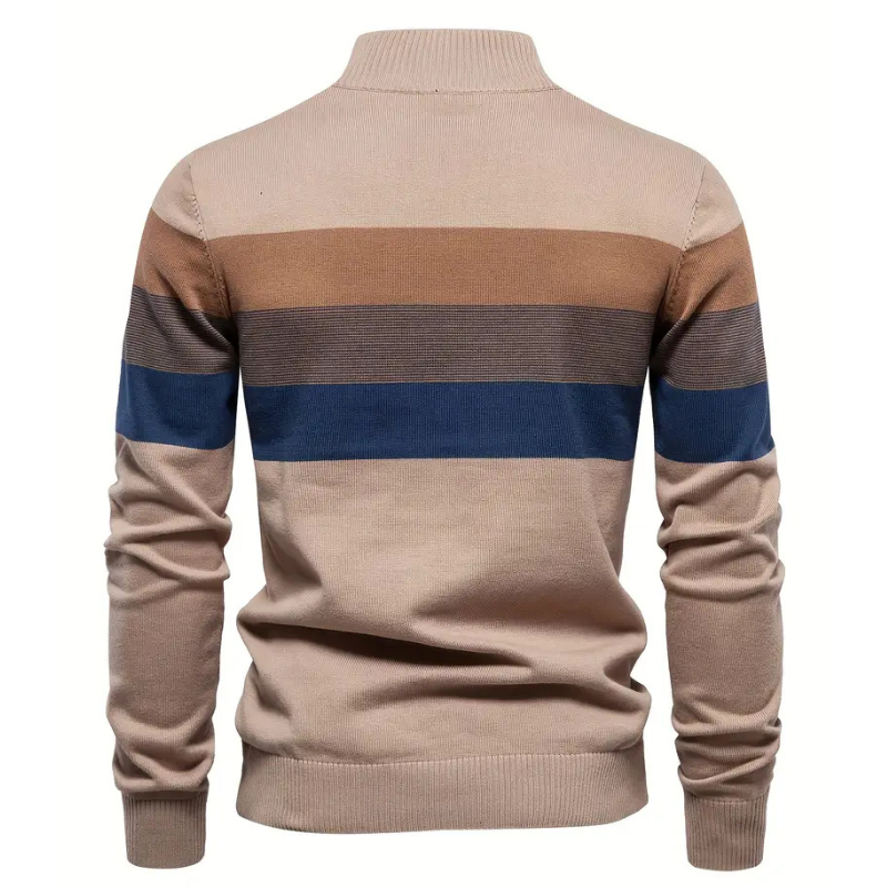Refined Herren-Pullover mit Reißverschluss - Valentin