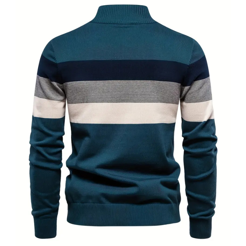 Refined Herren-Pullover mit Reißverschluss - Valentin