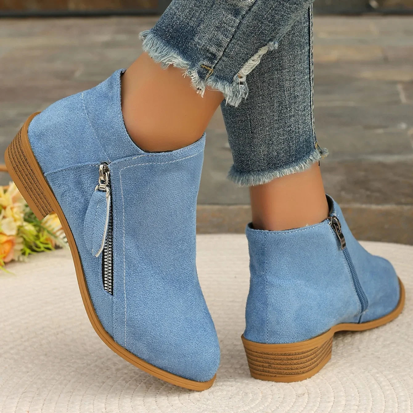 Bottines Courtes Femme - Élégant