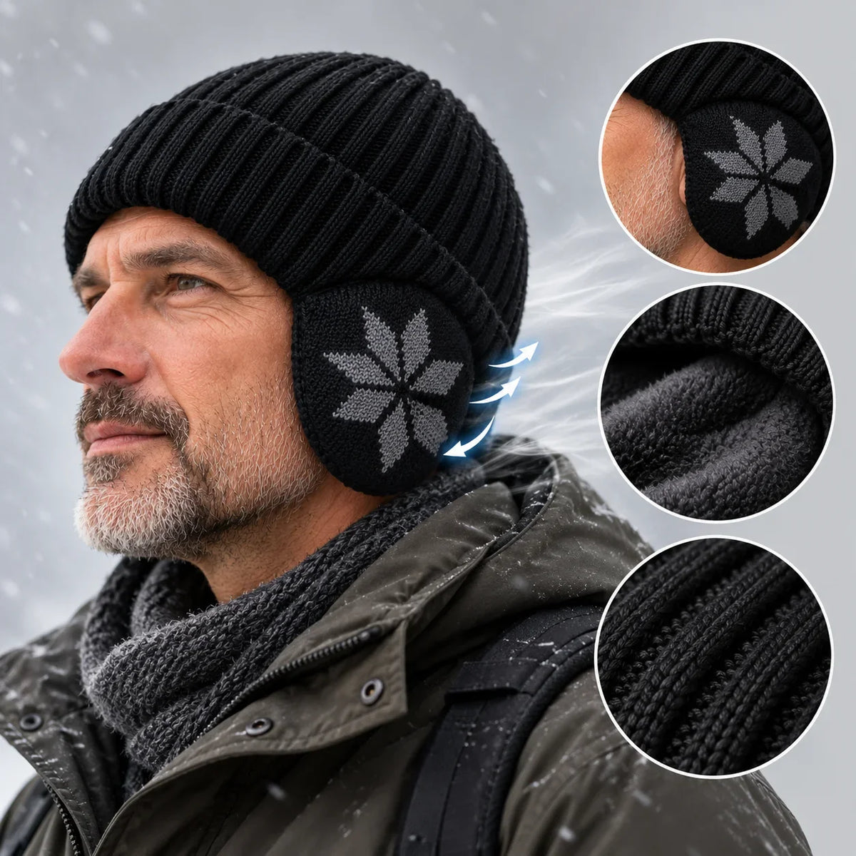 Alrik™ – Bonnet d'hiver en tricot