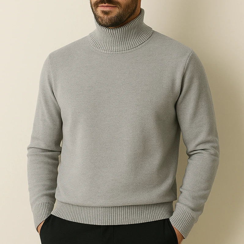 Rollkragenpullover aus Kaschmir für Herren – Laurent