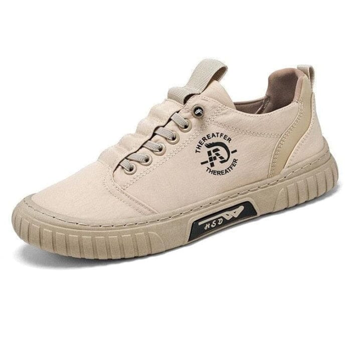Tênis Comfort Titanium - Super Prático e Confortável Tênis Comfort Titanium - Super Prático e Confortável VINNCI Store Bege 37