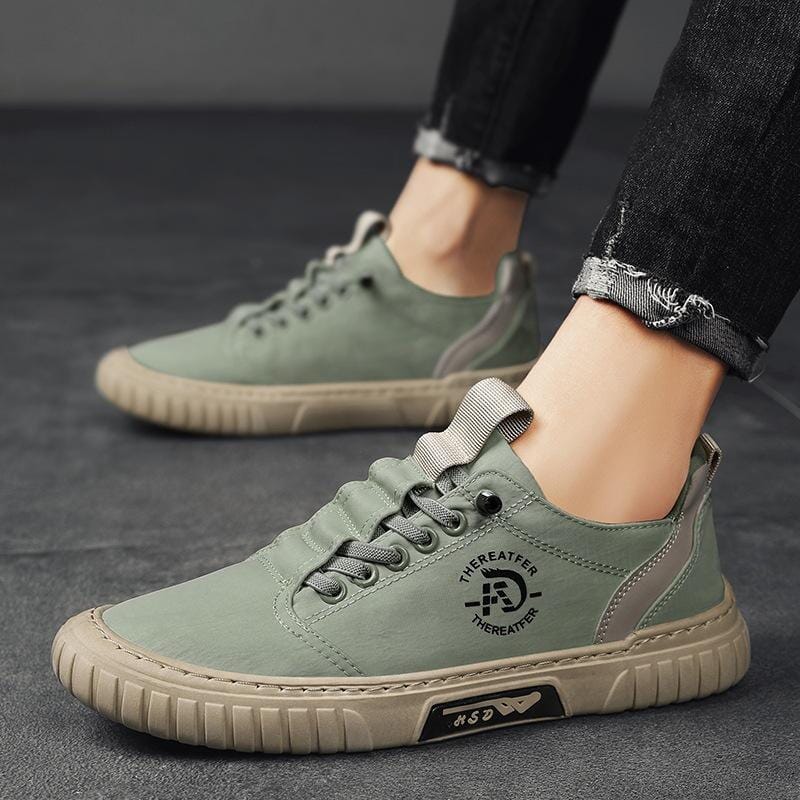 Tênis Comfort Titanium - Super Prático e Confortável Tênis Comfort Titanium - Super Prático e Confortável VINNCI Store Verde Militar 35
