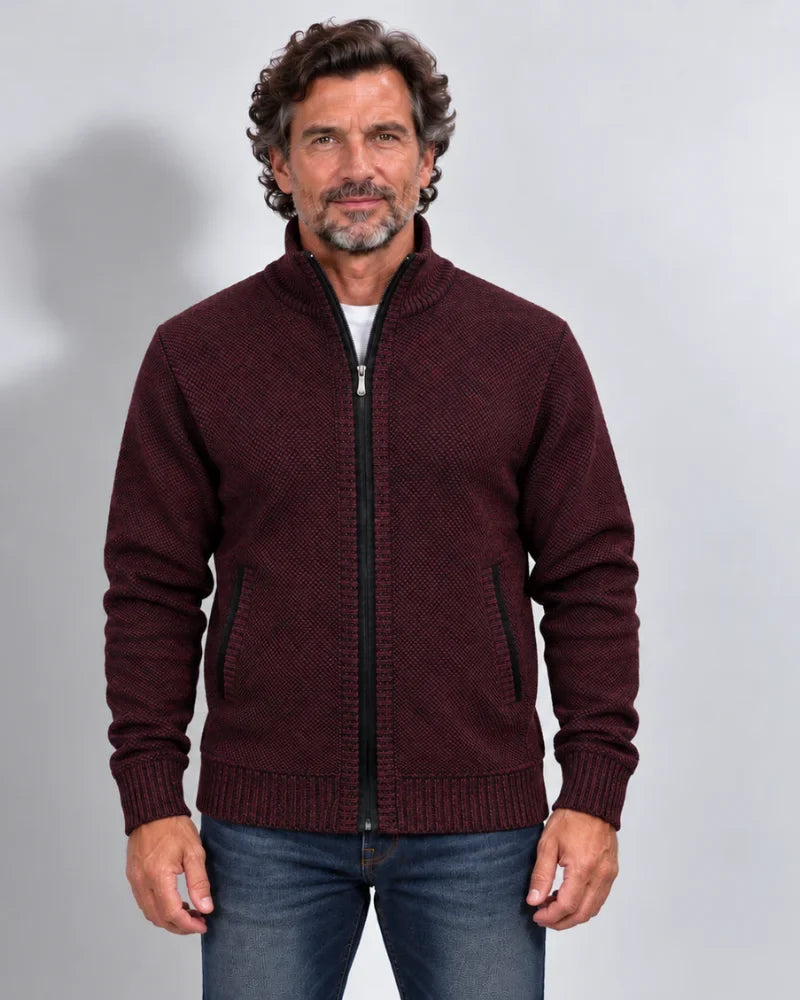 Gilet zippé en maille doublé polaire - Nordic