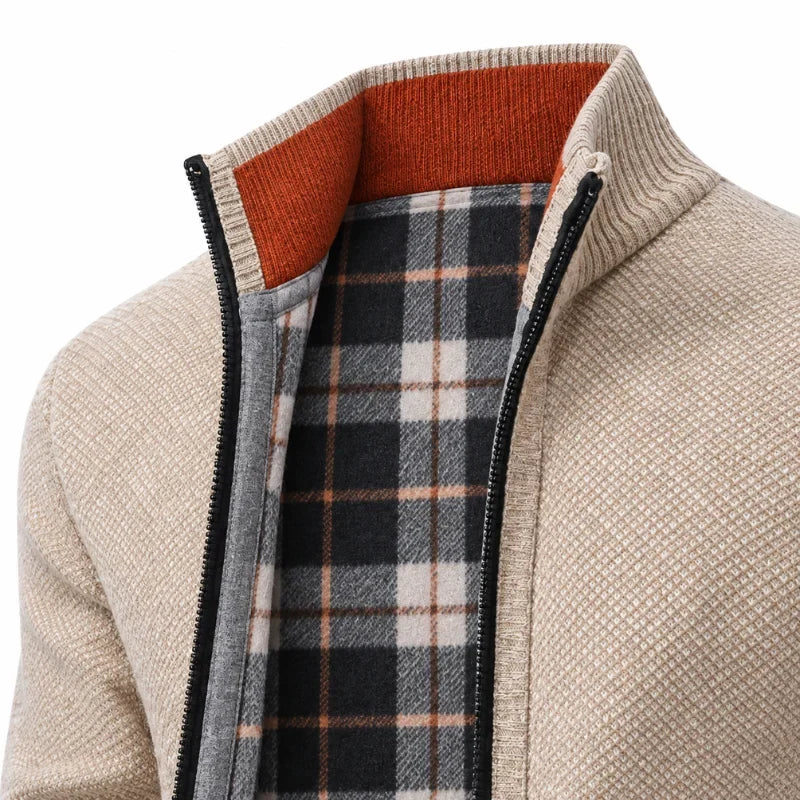Gilet zippé en maille doublé polaire - Nordic