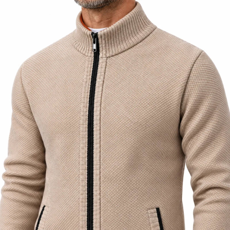 Gilet zippé en maille doublé polaire - Nordic