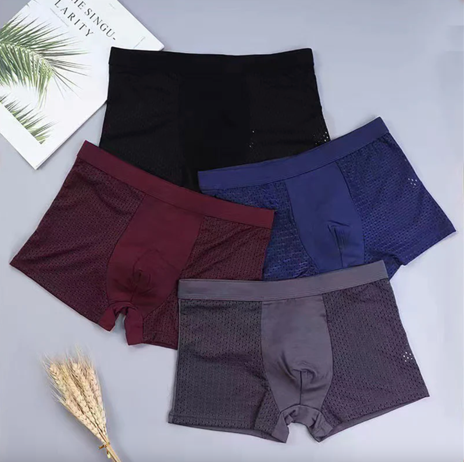 RYO® | Kit de 10 Boxers en Fibre de Bambou