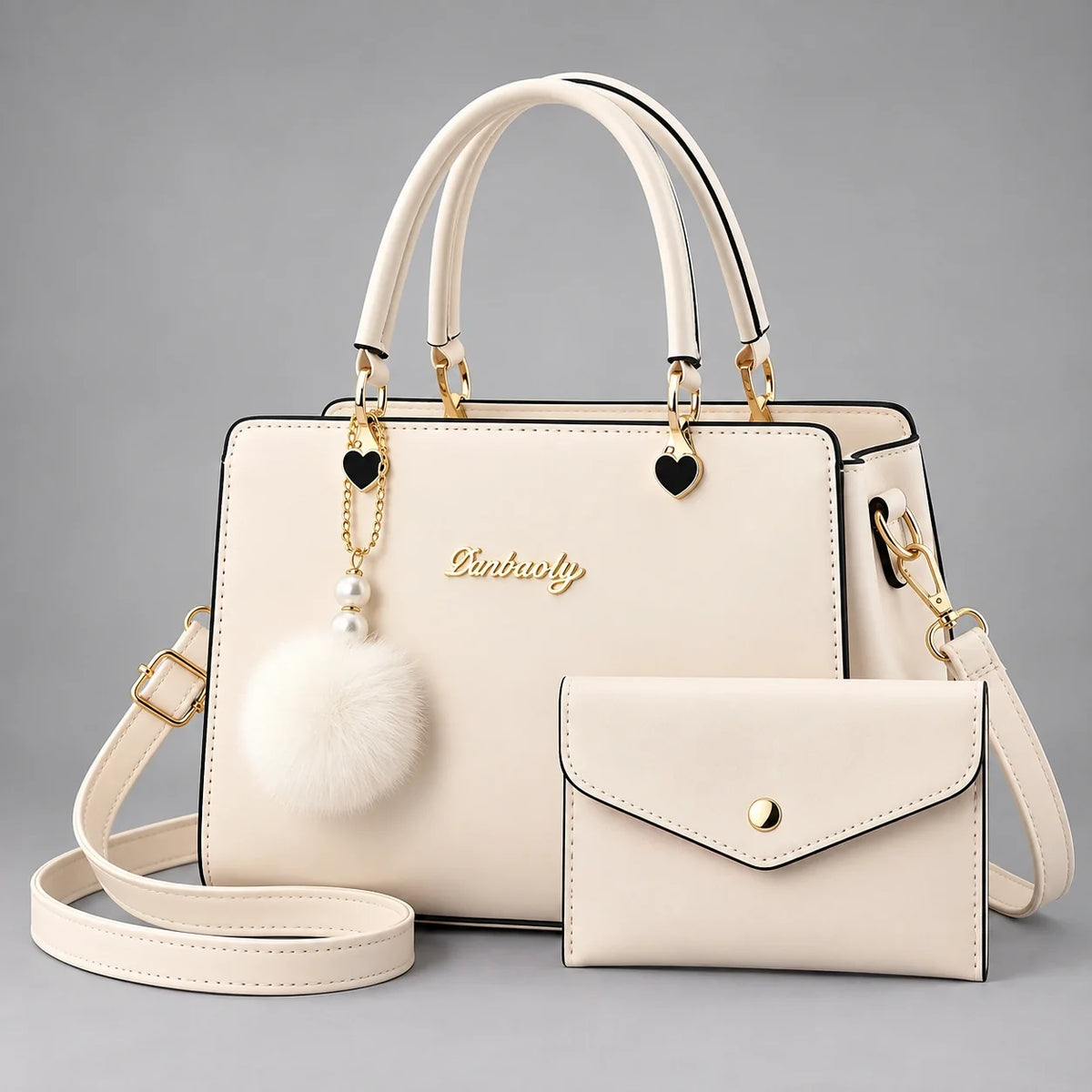 Velvet | Ensemble de sacs à main 2 pièces pour femme – Cabas & portefeuille