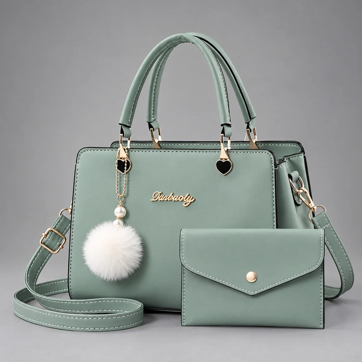 Velvet | Ensemble de sacs à main 2 pièces pour femme – Cabas & portefeuille