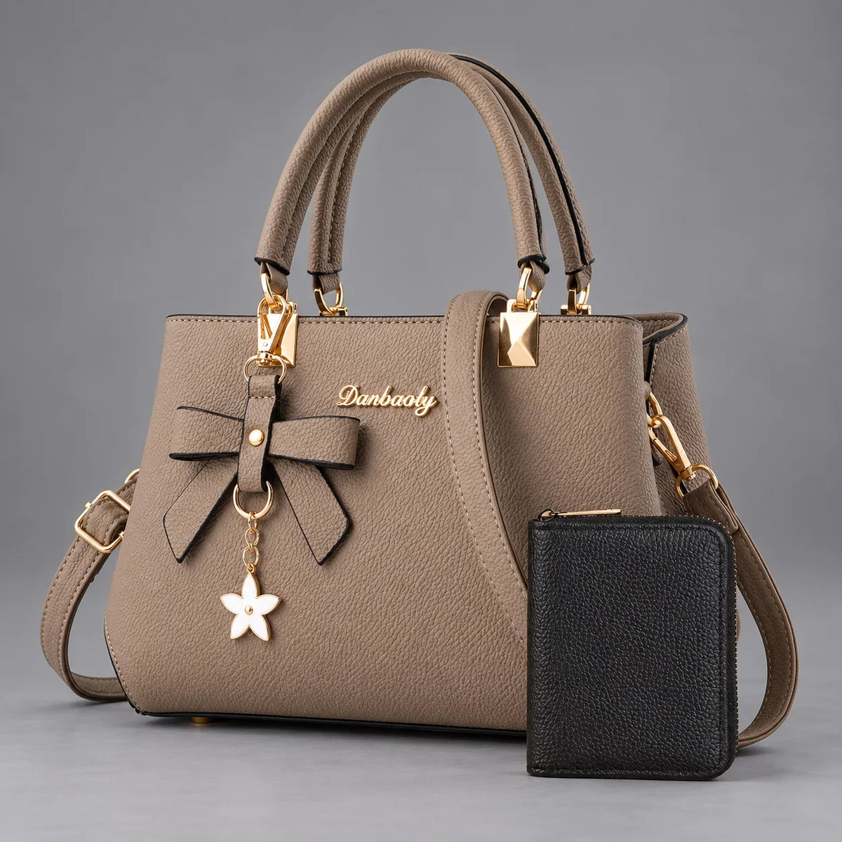 Caline | Ensemble de sacs à main 2 pièces pour femme – Cabas & portefeuille