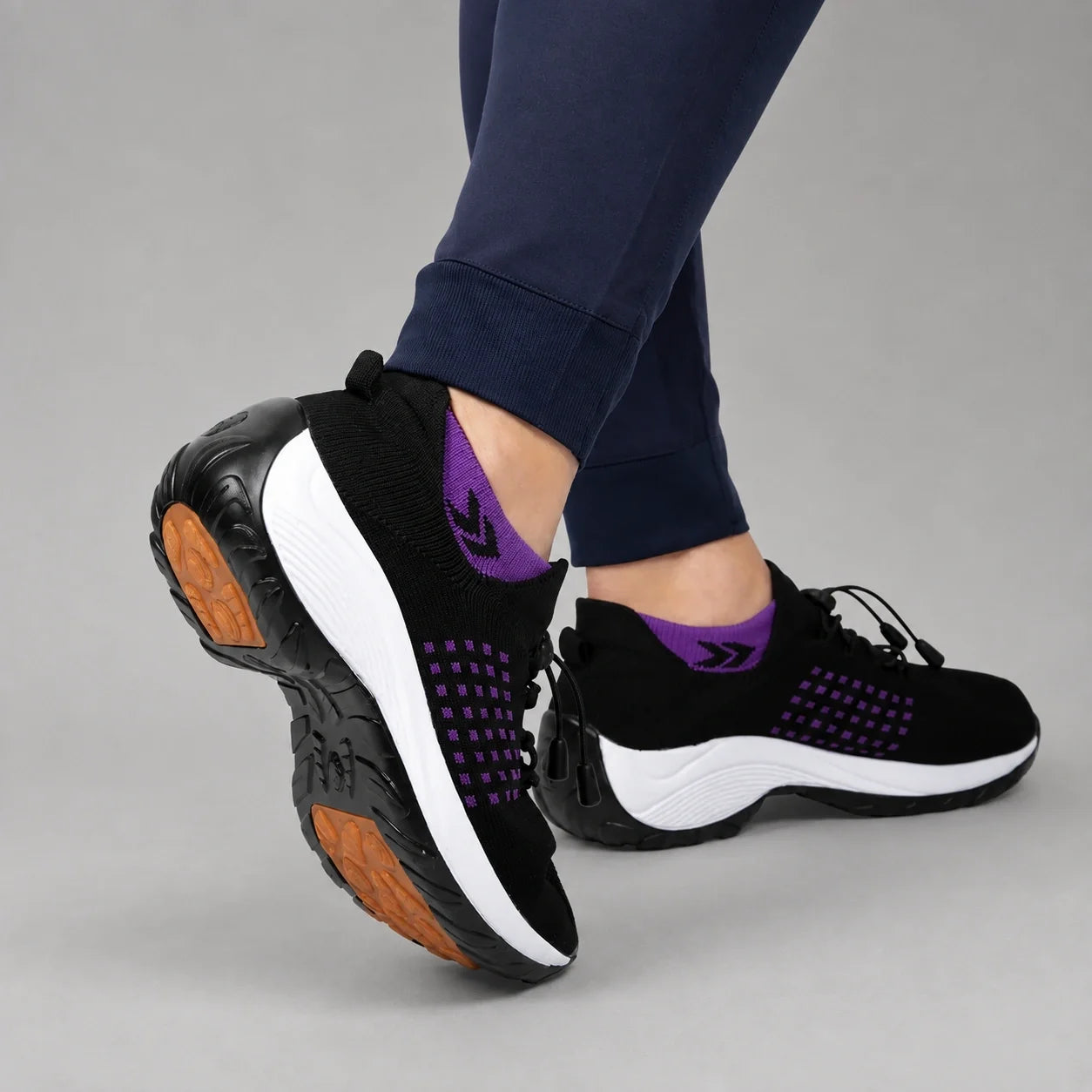 OrthoShift™ – Chaussures de travail 12 h pour soulager les douleurs aux pieds, genoux & dos