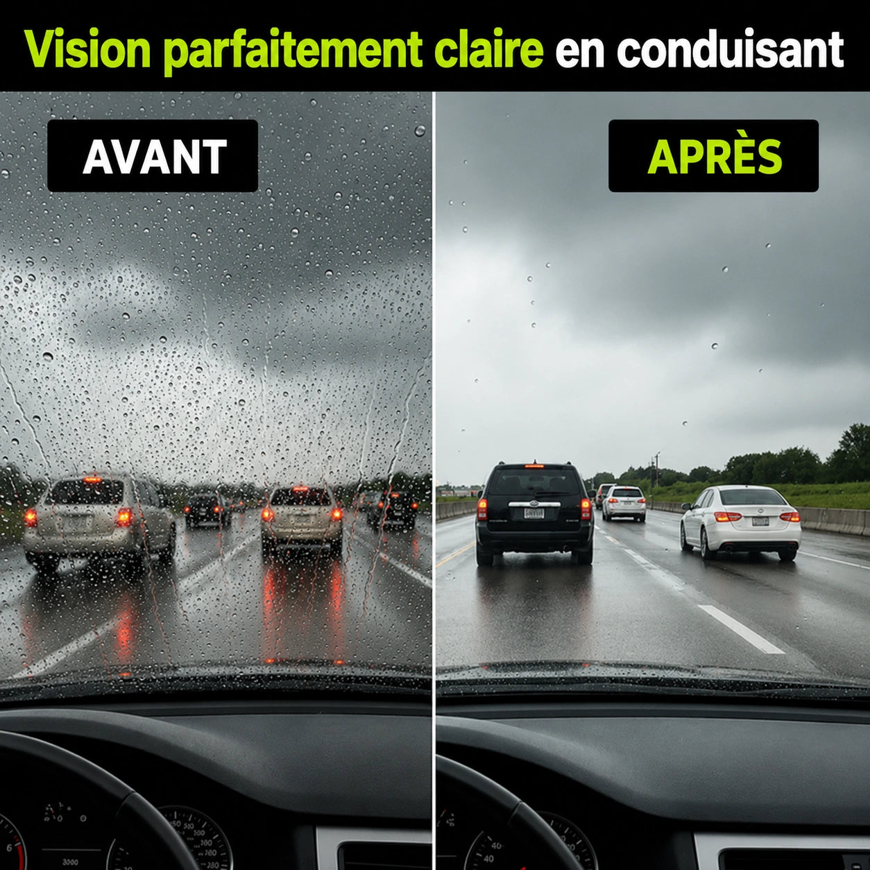 ClearVision™ – Une clarté maximale par tous les temps