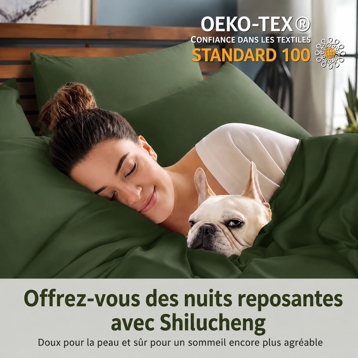 Bamboo Cooling Sheet Set 4 pièces