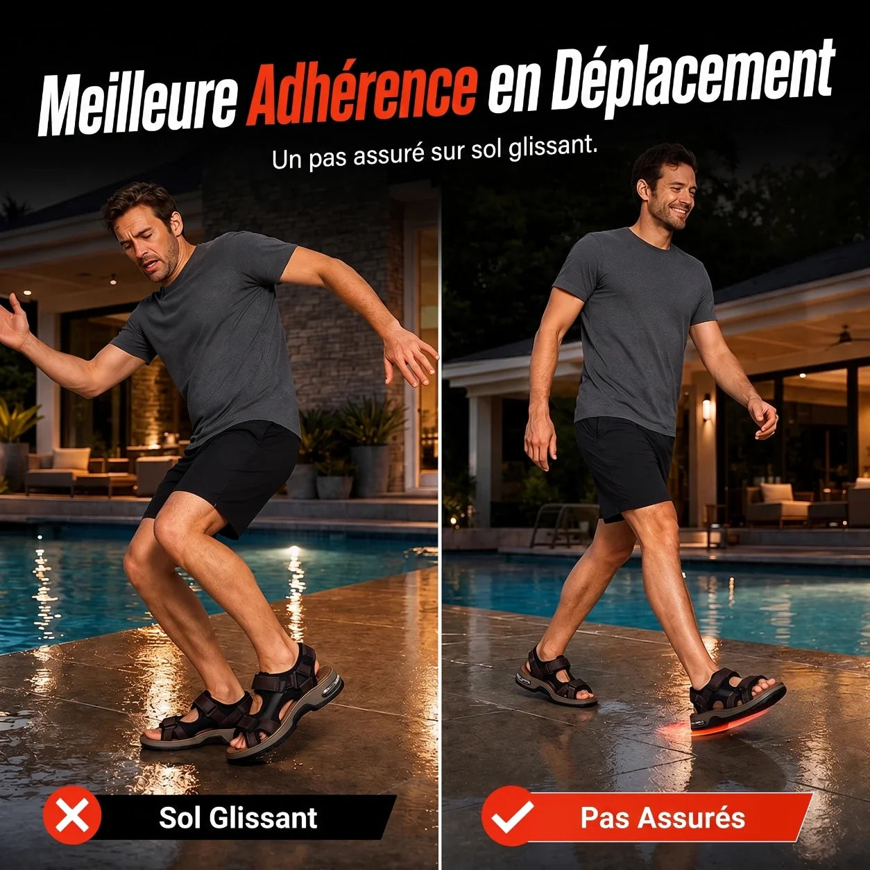 Sandales de sport pour hommes – Air Cushion