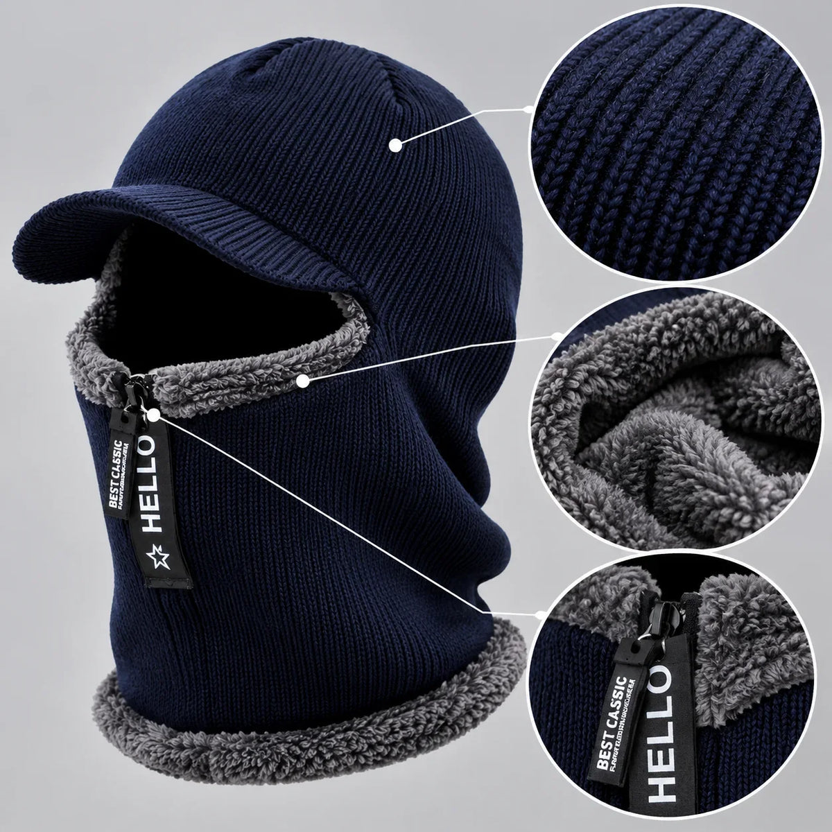 Kolden™ – Chapeau thermique coupe-vent