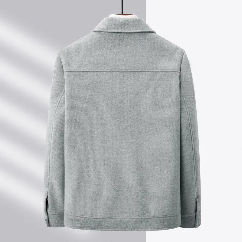 Veste en Laine Mélangée Leonard