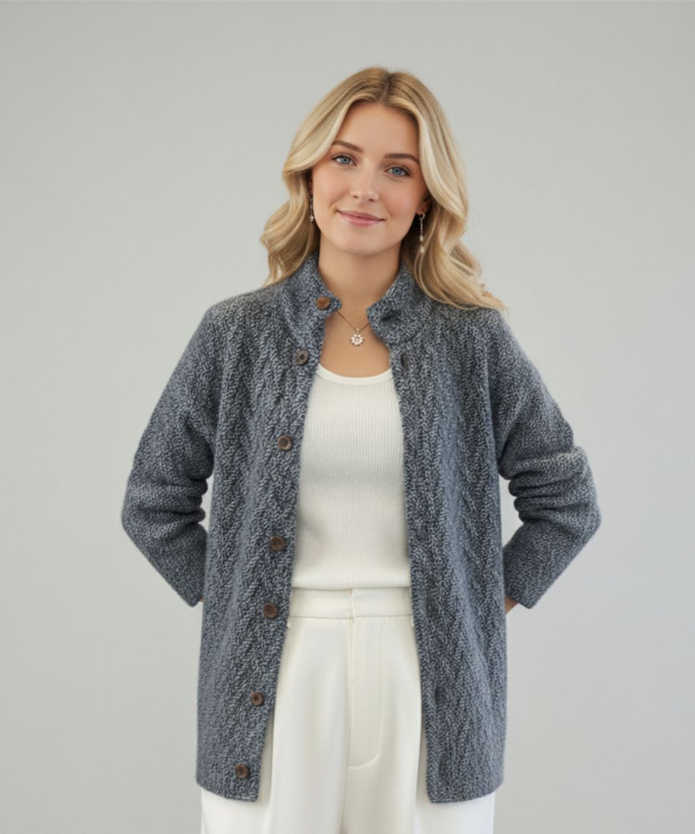 Gilet Tricoté Chic pour Femme Lydia