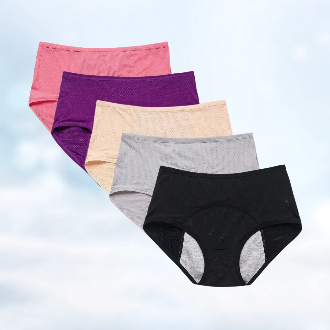VitalDry | Sous-vêtements anti-fuites | Lot de 5