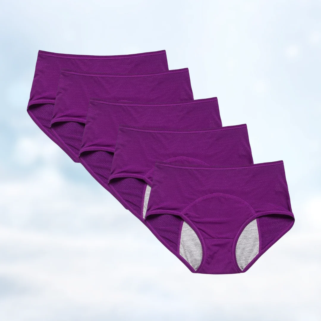 VitalDry | Sous-vêtements anti-fuites | Lot de 5