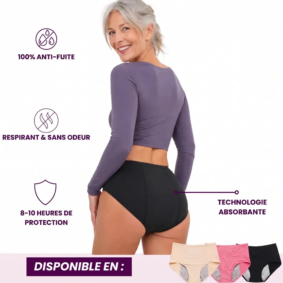 VitalDry | Sous-vêtements anti-fuites | Lot de 5