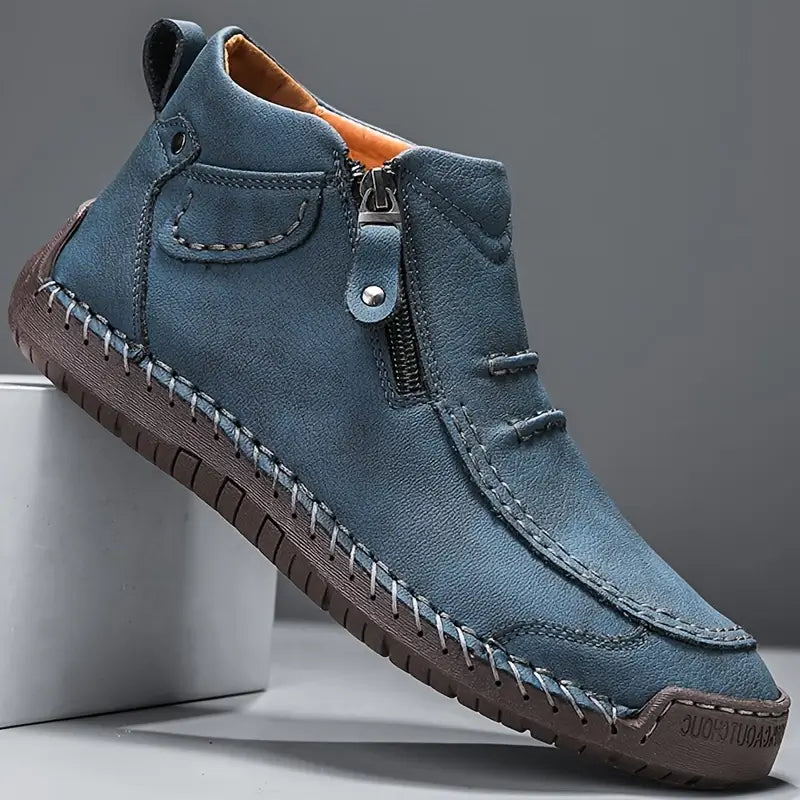 Davos | Bottes en Cuir Fabriquées à la Main – Confort & Durabilité