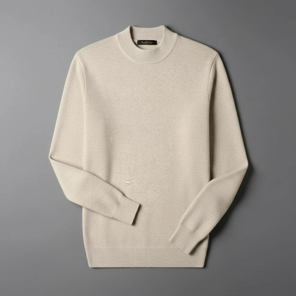 Pull en Cachemire Col Montant Homme – Damien